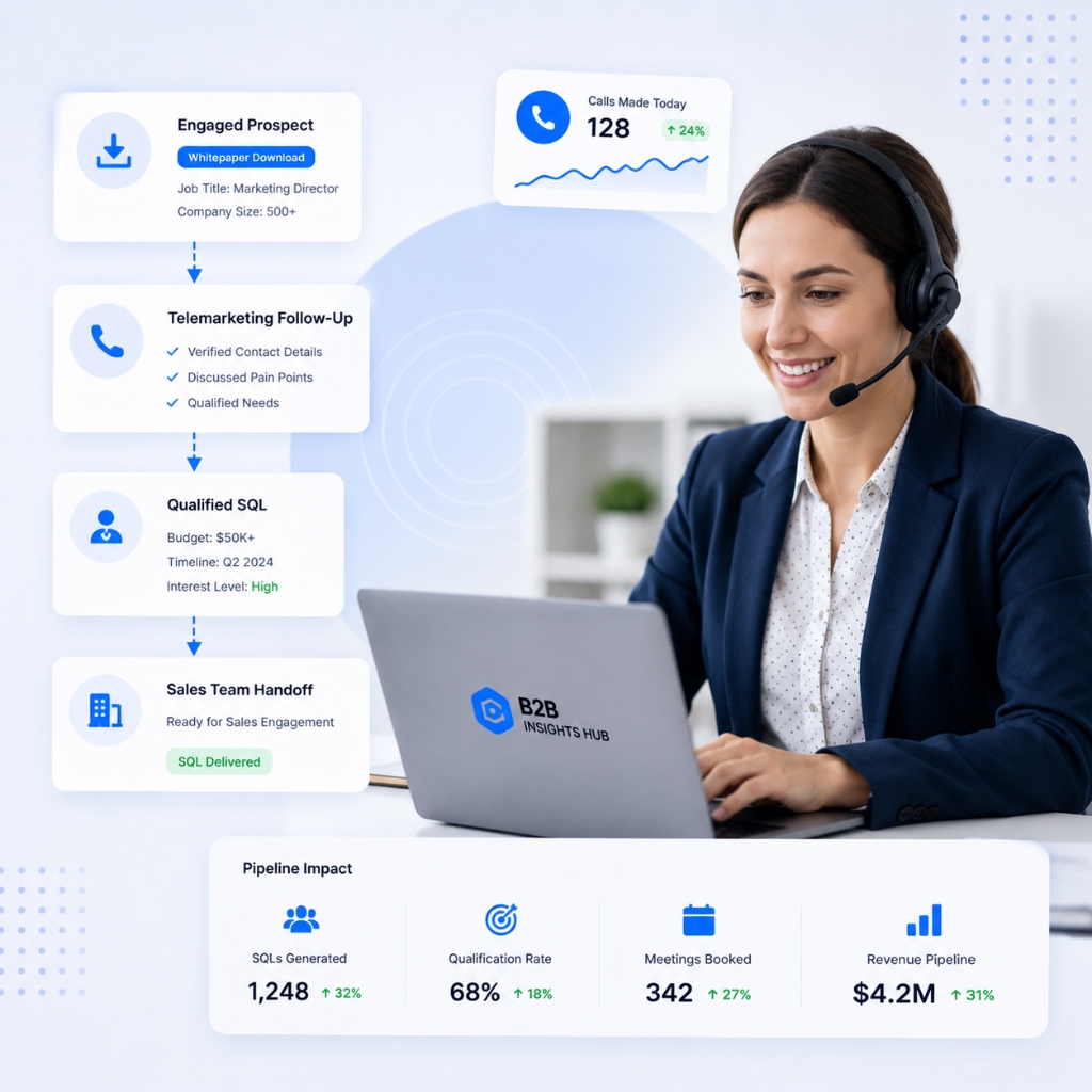 Telemarketing Dashboard UI